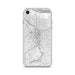 Custom Portland Oregon Map iPhone SE Phone Case in Classic