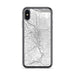 Custom Portland Oregon Map Phone Case in Classic