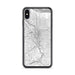 Custom Portland Oregon Map Phone Case in Classic