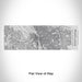 Rendered View of Portland Oregon Map Engraving on 10oz Stainless Steel Insulated Cup with Sipping Lid