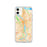 Custom Portland Oregon Map Phone Case in Watercolor