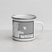 Right View Custom Port Orchard Washington Map Enamel Mug in Classic