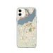 Custom Port Orchard Washington Map Phone Case in Woodblock