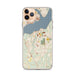 Custom Port Orchard Washington Map Phone Case in Woodblock