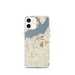 Custom Port Orchard Washington Map iPhone 12 mini Phone Case in Woodblock