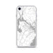 Custom Portsmouth New Hampshire Map iPhone SE Phone Case in Classic