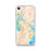 Custom Portsmouth New Hampshire Map iPhone SE Phone Case in Watercolor