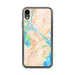 Custom Portsmouth New Hampshire Map Phone Case in Watercolor