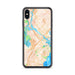 Custom Portsmouth New Hampshire Map Phone Case in Watercolor