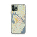 Custom Portsmouth New Hampshire Map Phone Case in Woodblock