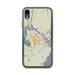 Custom Portsmouth New Hampshire Map Phone Case in Woodblock