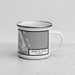 Right View Custom Port St. Lucie Florida Map Enamel Mug in Classic