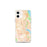 Custom Port St. Lucie Florida Map iPhone 12 mini Phone Case in Watercolor