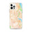 Custom Port St. Lucie Florida Map iPhone 12 Pro Max Phone Case in Watercolor