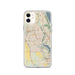 Custom Port St. Lucie Florida Map Phone Case in Woodblock