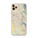 Custom Port St. Lucie Florida Map Phone Case in Woodblock