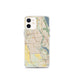 Custom Port St. Lucie Florida Map iPhone 12 mini Phone Case in Woodblock