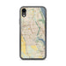 Custom Port St. Lucie Florida Map Phone Case in Woodblock