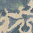 Possum Kingdom Lake Texas Map Print in Afternoon Style Zoomed In Close Up Showing Details