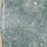Poughkeepsie New York Map Print in Afternoon Style Zoomed In Close Up Showing Details