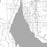 Poulsbo Washington Map Print in Classic Style Zoomed In Close Up Showing Details