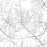 Prattville Alabama Map Print in Classic Style Zoomed In Close Up Showing Details