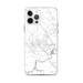 Custom iPhone 12 Pro Max Prattville Alabama Map Phone Case in Classic