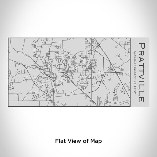 Prattville - Alabama Engraved Map Insulated Bottle — JACE Maps