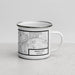 Right View Custom Prescott Arizona Map Enamel Mug in Classic