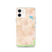 Custom Prescott Arizona Map iPhone 12 Phone Case in Watercolor