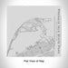 Rendered View of Presque Isle State Park Pennsylvania Map Engraving on 17oz Stainless Steel Insulated Tumbler