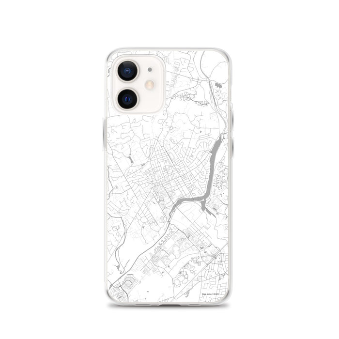 Custom Princeton New Jersey Map iPhone 12 Phone Case in Classic