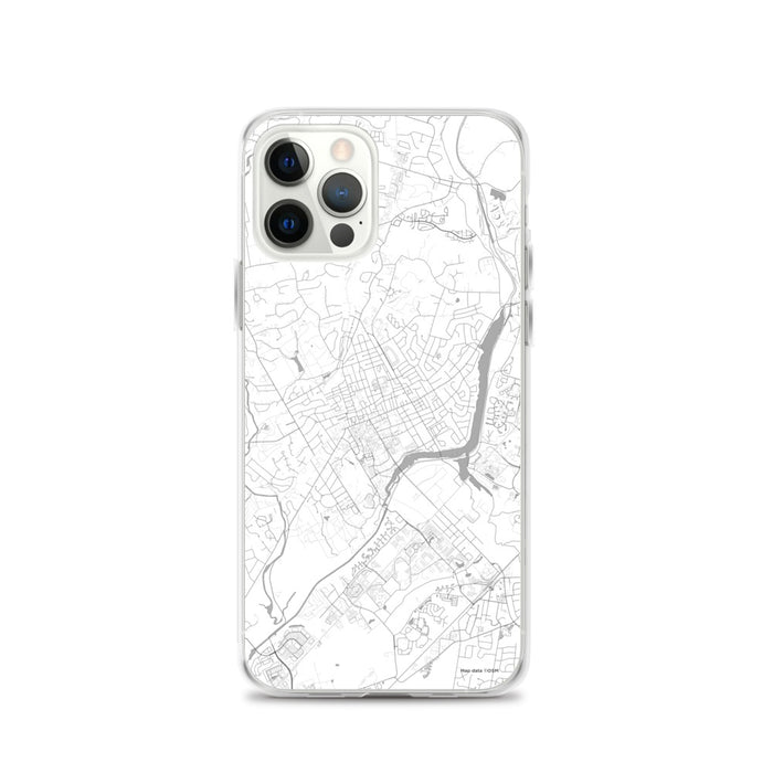 Custom Princeton New Jersey Map iPhone 12 Pro Phone Case in Classic