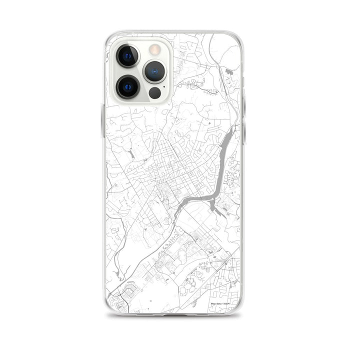Custom Princeton New Jersey Map iPhone 12 Pro Max Phone Case in Classic