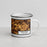 Right View Custom Princeton New Jersey Map Enamel Mug in Ember