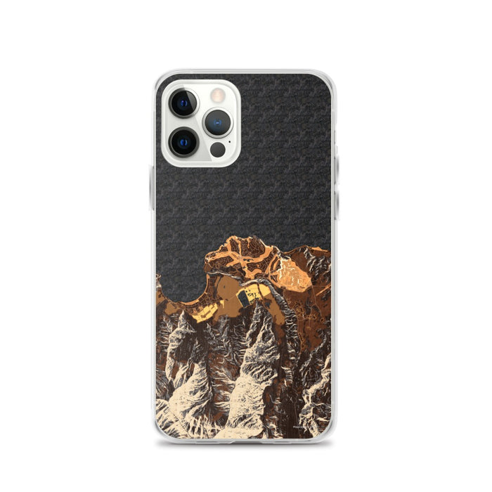 Custom Princeville Hawaii Map iPhone 12 Pro Phone Case in Ember