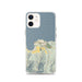 Custom Princeville Hawaii Map iPhone 12 Phone Case in Woodblock