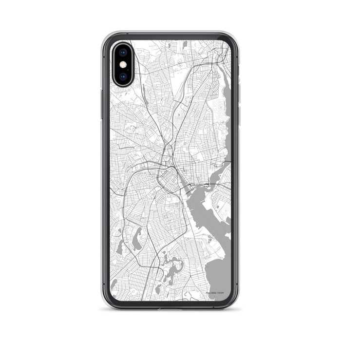 Custom Providence Rhode Island Map Phone Case in Classic