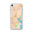 Custom Providence Rhode Island Map iPhone SE Phone Case in Watercolor