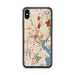 Custom Providence Rhode Island Map Phone Case in Woodblock