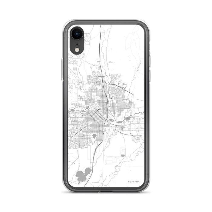 Custom Pueblo Colorado Map Phone Case in Classic