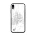 Custom Pueblo Colorado Map Phone Case in Classic