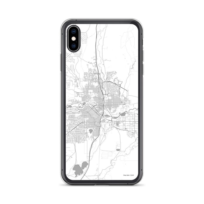 Custom Pueblo Colorado Map Phone Case in Classic