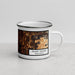 Right View Custom Puget Sound Washington Map Enamel Mug in Ember