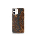 Custom Puget Sound Washington Map iPhone 12 mini Phone Case in Ember