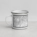 Left View Custom Quincy Massachusetts Map Enamel Mug in Classic