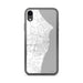 Custom Racine Wisconsin Map Phone Case in Classic