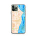 Custom Racine Wisconsin Map Phone Case in Watercolor