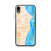 Custom Racine Wisconsin Map Phone Case in Watercolor