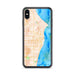 Custom Racine Wisconsin Map Phone Case in Watercolor
